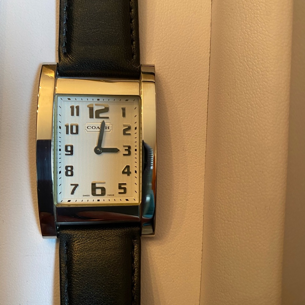 Coach Leather Watch